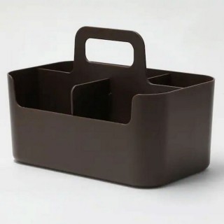 【NITORI 宜得利家居】手提收納盒 N INBOX DBR(手提收納盒 N INBOX)