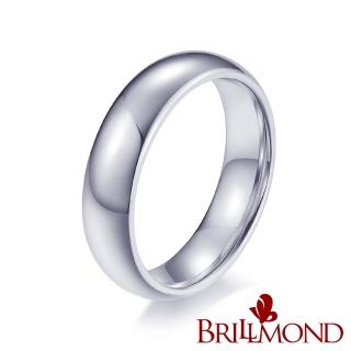 【BRILLMOND JEWELRY】18K白金光圈戒(18K白金台)