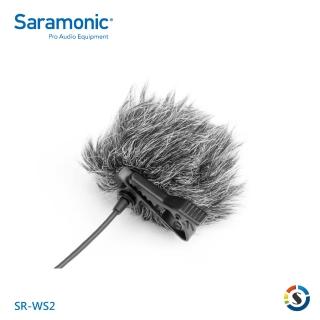 【Saramonic 楓笛】LM-WS 領夾式麥克風防風毛套(勝興公司貨)