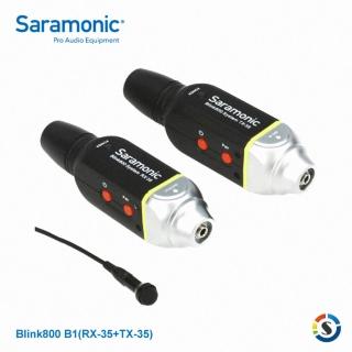 【Saramonic 楓笛】Blink800 B1 一對一無線麥克風套組(勝興公司貨)
