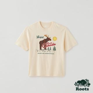 【Roots】Roots 中性- 野生動物短袖T恤(燕麥色)