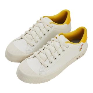 【Disney 迪士尼】迪士尼親子鞋 小熊維尼 親子款經典人物造型餅乾鞋-黃(MIT台灣在地工廠製造)