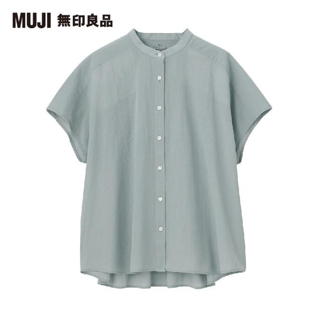 【MUJI 無印良品】女有機棉水洗強撚法式袖套衫(共5色)