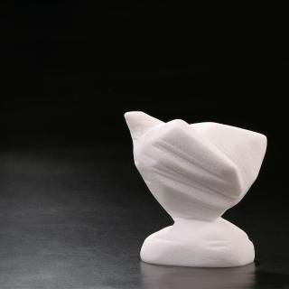 【Gallery Chuan 筌美術】凌空躍升 Skyrocket success(石雕  送禮 藝品 藝術禮品 飛翔 林慶宗作品)