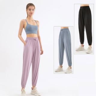 【BODYAIR】出清-冰涼垂墜感哈倫褲(瑜珈.運動.慢跑.透氣.舞蹈.運動褲)