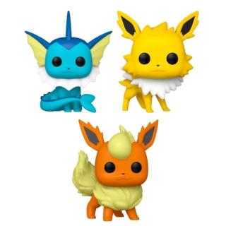 【FUNKO】POP 精靈寶可夢 神奇寶貝 雷伊布 水伊布 火伊布 三款一組(代理版)