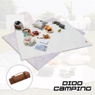 【DIDO Camping】戶外郊遊INS風綁帶款野餐墊 大款(DC036)