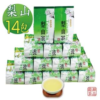 【龍源茶品】梨山香高味鮮烏龍茶14包組(150g/包-共3.5斤;附提袋;生青茶;無焙火;微發酵;春茶)