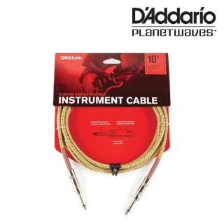 【Daddario】十呎樂器導線 訊號線(Planet Waves PW-BG-10TW)