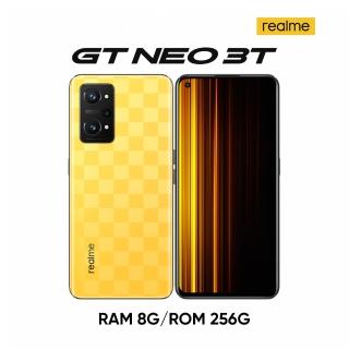 【realme】realme GT Neo 3T S870 5G 疾風迅雷旗艦機-閃速黃(8G/256G)