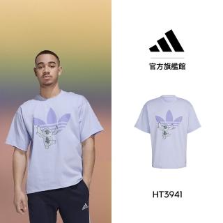 【adidas官方旗艦館】DISNEY 史迪奇 短袖上衣 男/女(HT3941)