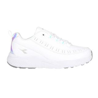 【DIADORA】女輕旅悠遊健走鞋-走路鞋 路跑 運動 白銀(DA31696)