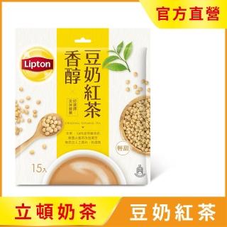 【立頓】香醇豆奶紅茶19gx15入x1袋(原味)