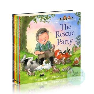 【iBezT】Percy the Park Keeper 6 Books Collection(帕西爺爺的愛心公園溫馨繪本系列)