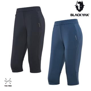 【BLACK YAK】女 RIDGE七分褲[松綠色/黑色]│BYBB1WP101(春夏 登山 運動褲 七分褲 緊身褲 女長褲)