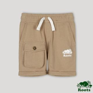 【Roots】Roots小童- 大自然俱樂部系列 口袋設計短褲(咖色)
