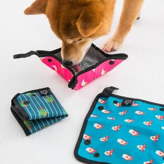 【PurrPaw 呼嚕抱抱】Clip-On 扣扣折疊寵物旅行碗(小巧尺寸 安全無毒材質)