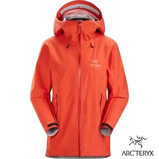 【Arcteryx 始祖鳥】女 GORE-TEX Beta LT 防水外套(淡然橘)