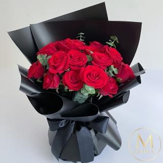 【MY DEAR STRAWBERRIES】黑王子愛德華鮮花花束(花禮/花束/鮮花/買花/送花)