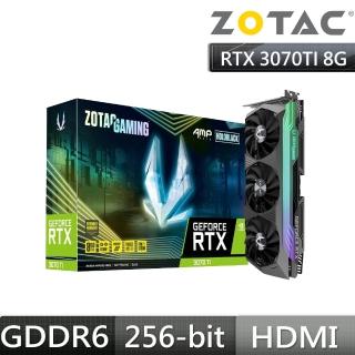 【ZOTAC 索泰】GAMING RTX 3070TI  AMP HOLO 顯示卡+ZOTAC GAMING XL 電競鼠墊