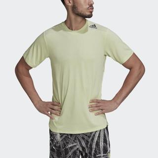 【adidas 愛迪達】上衣 運動上衣 男上衣 綠 M D4T HR TEE(HC4248)