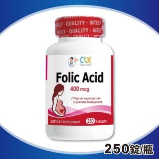 【CLK 健生】舒孕葉酸 250錠/瓶