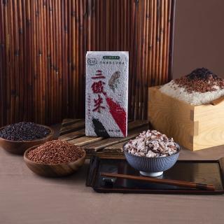 【名優】養生三纖米1包(黑米+紅米+秈香白米)