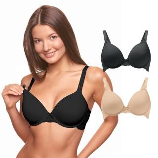 【加拿大Bravado】魅惑系列 無痕哺乳內衣(上開扣 孕婦胸罩 低脊心 彈性薄墊罩杯)