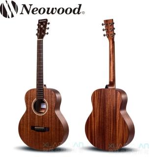 【小叮噹的店】Neowood 36吋 旅行吉他 全桃花心木 Swiftly系列 SW-GS-2(GS-MINI桶身 附琴袋)