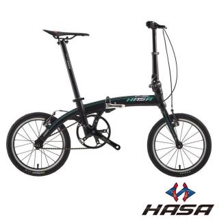 【HASA】赫速 F-SL 輕量6.9公斤16吋單速鋁合金折疊單車(可作為青少年車款)