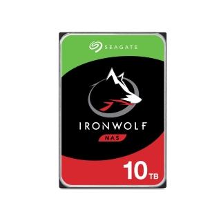 【SEAGATE 希捷】IronWolf 10TB 3.5吋 7200轉 256MB NAS 內接硬碟(ST10000VN000)