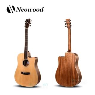 【小叮噹的店】Neowood 41吋木吉他 Swiftly系列 SW-DN-1C(DN桶身/缺角 附琴袋)