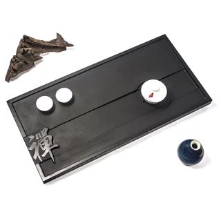 【步騰云】60X30cm 靜思禪定石茶盤(WM-GTQ-15)