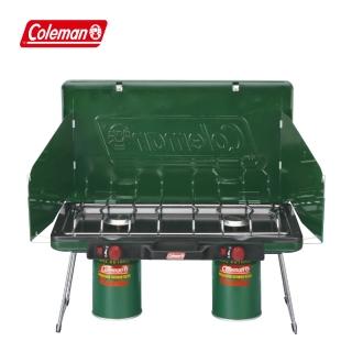 【Coleman】瓦斯雙口爐 / 綠色(CM-6707JM000)