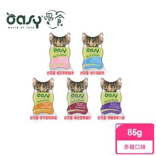 【OASY 愛食】舒芙蕾貓用主食貓餐盒85g/入(貓咪罐頭/貓餐盒/貓主食罐