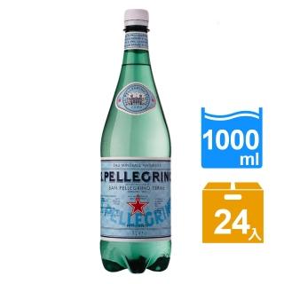 【S.Pellegrino 聖沛黎洛】氣泡礦泉水PET瓶1000mlx2/箱(共24入;效期:2023/02/28)