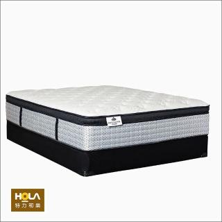 【HOLA】Kingsdown霍洛威 乳膠包覆獨立筒床墊(雙人特大6x7呎)