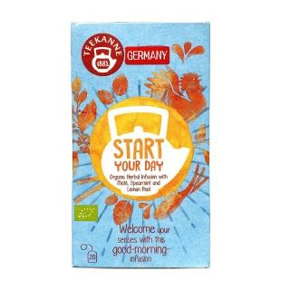 【TEEKANNE 恬康樂】綠薄荷淡檸檬風味茶 36g(1.8公克x20個茶包)