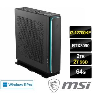 【MSI 微星】Creator P100X 12VTJ-1237TW 12代創作者桌機(i7-12700KF/64G/2T+2T SSD/RTX3090-24G/Win11Pro)