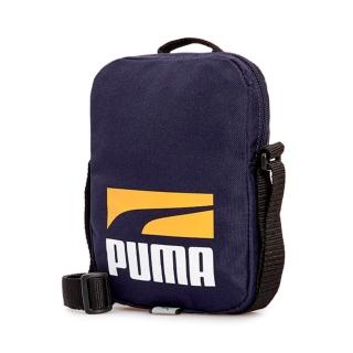 【PUMA】側背包 斜背包 小包 運動包  Puma Plus 藍 07839202