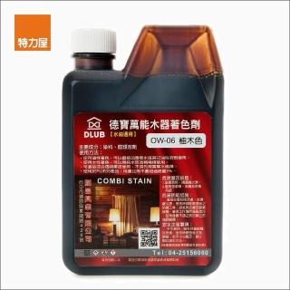 【特力屋】水油通用木器著色劑 柚木色 400ml