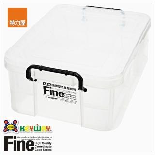 【特力屋】組K-025 強固型掀蓋整理箱 23L--2入