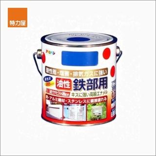 【特力屋】鐵製品防鏽油性面漆-白0.7L