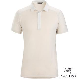 【Arcteryx 始祖鳥】男 A2B短袖POLO衫(繭灰)