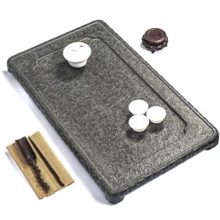 【步騰云】60X35cm 仿古之美石茶盤(WM-GTQ-18)