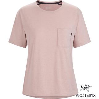 【Arcteryx 始祖鳥】女 Ardena短袖T恤(沙漠粉)