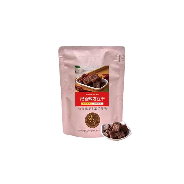 【臻御行】豆干任選4袋(千層豆干/香蒜豆干塊/方豆干/豆干條/小豆干丁＆川味麻辣/素沙茶/黑胡椒/素香菇豆干)