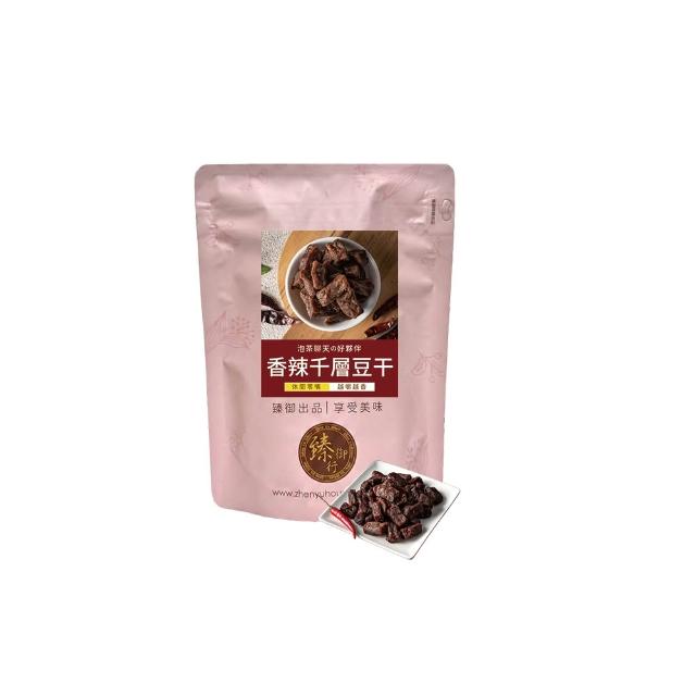 【臻御行】豆干任選4袋(千層豆干/香蒜豆干塊/方豆干/豆干條/小豆干丁＆川味麻辣/素沙茶/黑胡椒/素香菇豆干)
