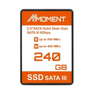 【Moment】SSD SATA III 240G 固態硬碟(SATA III 240G)