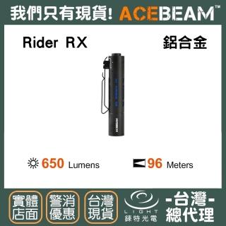 【ACEBEAM】錸特光電 RIDER RX 650流明 附電池(AA筒 中白光 強光LED手電筒 防水 迷你隨身手電筒)